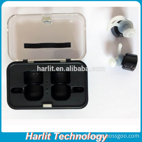 Wireless Stereo Headphones Headset With Mic Mini Bluetooth 4.2 Headset With Charging Box For Back Up Use